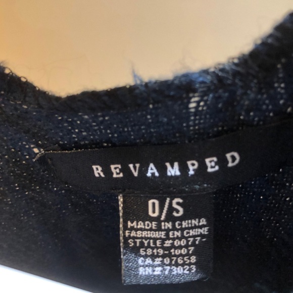 Revamped plaid pattern cardigan - Picture 3 of 3